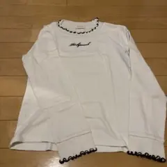 Pink Punch ホワイト長袖カットソー