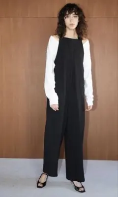 2025年最新】CLANE カラー：ブラック系 サロペット・オーバーオール