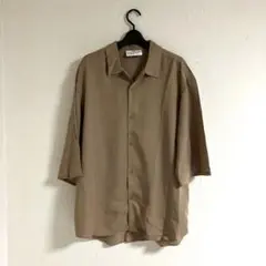 VOTE MAKE NEW CLOTHES 半袖シャツ ベージュ