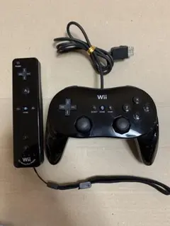 Wii クラシック コントローラー PRO リモコンプラス　ブラック