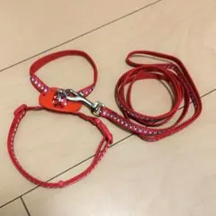 【試着のみ】猫用/ハーネス・リード/8の字胴輪