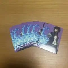 僕のヒーローアカデミア ヴィランズ カード 7枚セット 荼毘　ステッカー