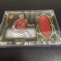 Topps マンチェスターU ルークショー レリックオート 50シリ - メルカリ