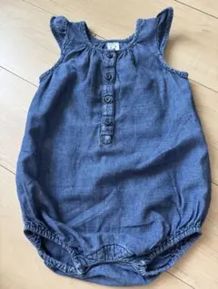 babyGap デニム調ロンパース 12-18ヶ月