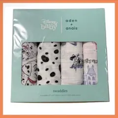 【新品】ディズニー ガーゼ おくるみ 4枚セット 101匹わんちゃん 出産祝い