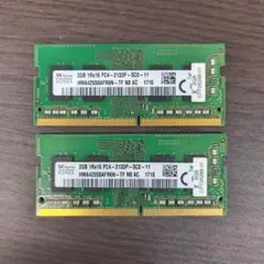 SK hynix ノートPC用メモリ 2GB 2枚セット 計4GBのサムネイル