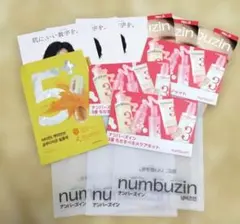 numbuzinナンバーズイン トライアル サンプル×３とパック1道枝さんパンフのサムネイル