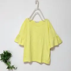 ♦500円セール♦ZARA ザラ 袖フリルカットソーのサムネイル