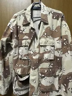 ミリタリージャケット カモフラージュ サイズM