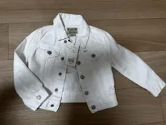 Polo ホワイト デニムジャケット 3T 100