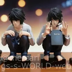 デスノート エル・ローライト L ガレージキット フィギュア - メルカリ