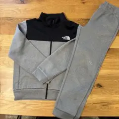THE NORTH FACE ジャージ 上下　130cmグレー/ブラック