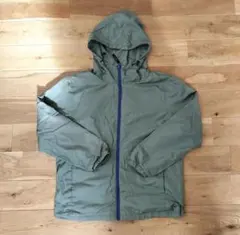 グリーン ウインドブレーカー Мサイズ