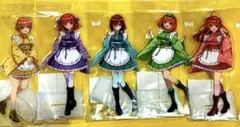 五等分の花嫁　ビッグアクリルスタンド　TSUTAYA 5種セット　和菓子　メイド