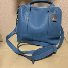 LANVIN レザーショルダーバッグ 2way メンズ レディース