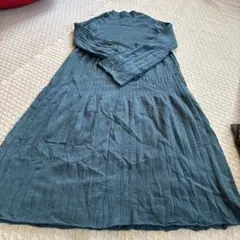 TORRAZZO DONNA ニットロングワンピース M グリーン