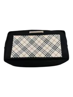 Burberry ノバチェック チェック柄ポーチ ブラック ベージュ 良品 