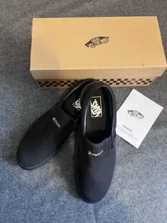 VANS V98CLA スリッポン ブラック 27cm