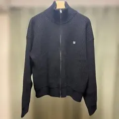 セリーヌ　ニットブルゾン　ブラックのサムネイル