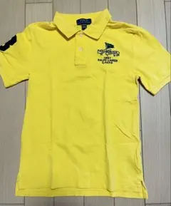 Polo Ralph Lauren イエローポロシャツ M (10-12)