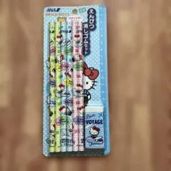 ANA HELLO KITTY 消しゴムセット 2B