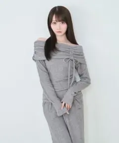 Rosé Muse ロゼミューズFringe knit 3P setセットアップ - メルカリ