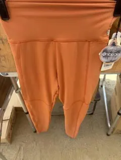 Real Stone ヨガパンツ RF-L018S オレンジ M