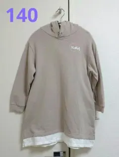 X-gir Staegs スウェットワンピース 140