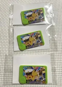 新品未開封 ポケモンフレンダ キャプテンピカチュウ スペシャルピカチュウ 3個