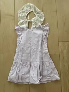 noeil aime bebe 2WAYワンピース　110cm ライトパープル