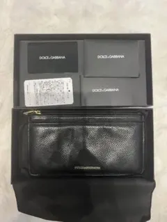 Dolce & Gabbana ドルチェ&ガッバーナ　ブラック長財布