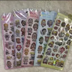 5枚セット　クライベイビー　ぷっくりシール