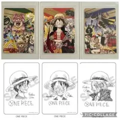 ONE PIECE ナツコミ 2022 特製ダブルステッカー 3種セット - メルカリ