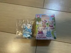 シルバニアファミリー　DXくじ　どきどきフレンズ　ティータイム　ラテネコの女の子