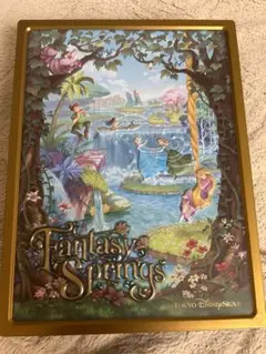 ファンタジースプリングス　お菓子缶　中身なし缶のみ