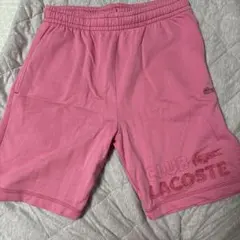 LACOSTE メンズ ショートパンツ ピンク