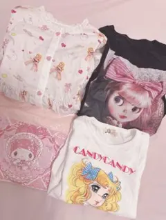 【最終価格】キャラクターTシャツ♡ まとめ売り4枚♡