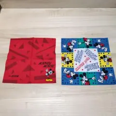 【未使用品】レトロ ミッキーマウス ハンカチ