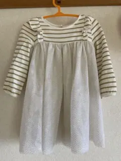 プチバトー　ワンピース　ドレス　18M 81cm