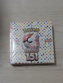 新品未開封　シュリンク付BOX　ポケモン 151　Factory Sealedのサムネイル
