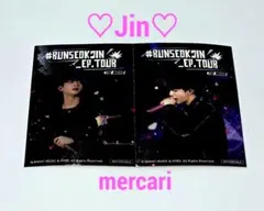 BTS RJ ジン Jin runseokjin ステッカー フォト トレカ