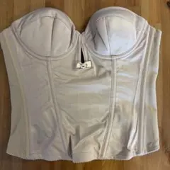 【3月27日迄出品】ブライダルインナー bloom ビスチェC70/フレアパンツ