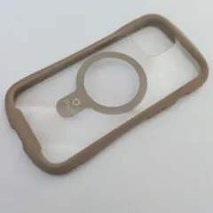 iFace リフレクションiPhone15用ケース ベージュ