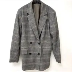 グレー テーラードジャケット