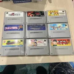 スーパーファミコン ゲームソフト9セット