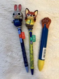 ズートピア　ジュディ　ニック　ボールペン