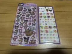 【正規品】うるちゅるPOPシール・タイルシール サンリオ 日焼け 2枚セット