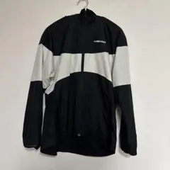 ナイロン ブラック ホワイト ジップアップパーカー アンダーアーマー