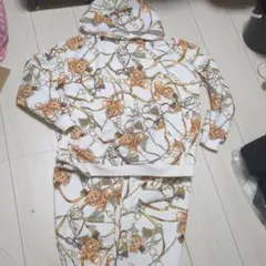 激カワ くま総柄セットアップ 11〜12Y