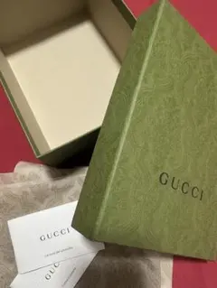 GUCCI アクセサリー空箱 GUCCI アクセサリーケース 空箱 3個セット グリーン ブラック
